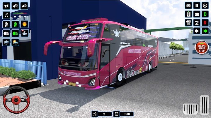 Bus Games Real Bus Driving 3D screenshot