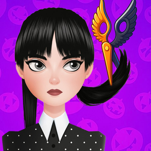 Hair Salon Halloween Party icon