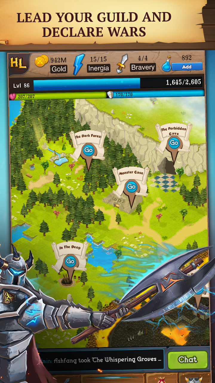 Heroic Legends screenshot