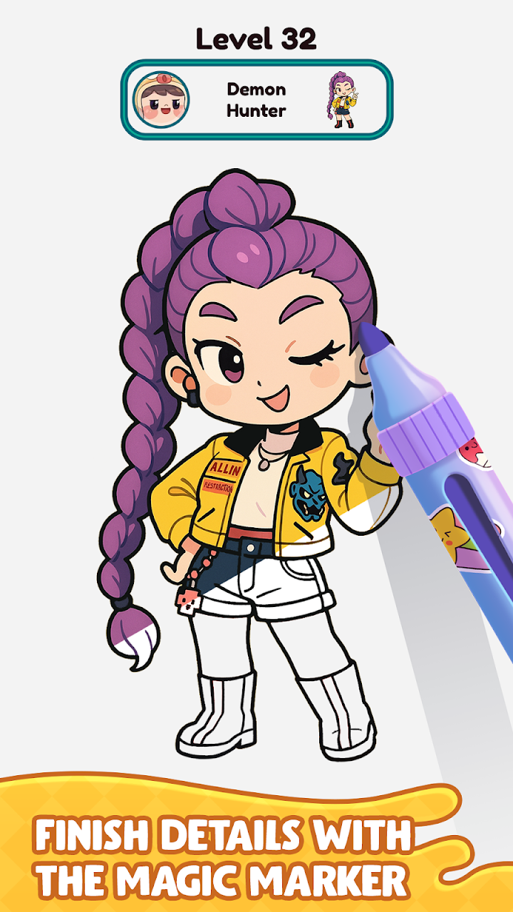 Idol Coloring ASMR Master screenshot