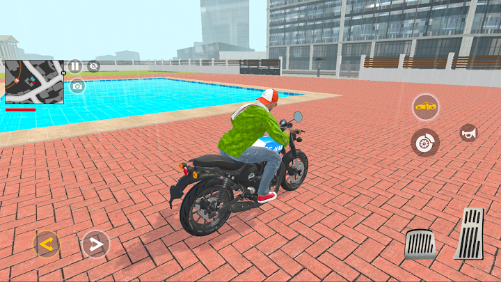 Indian Bike City Driving Game screenshot