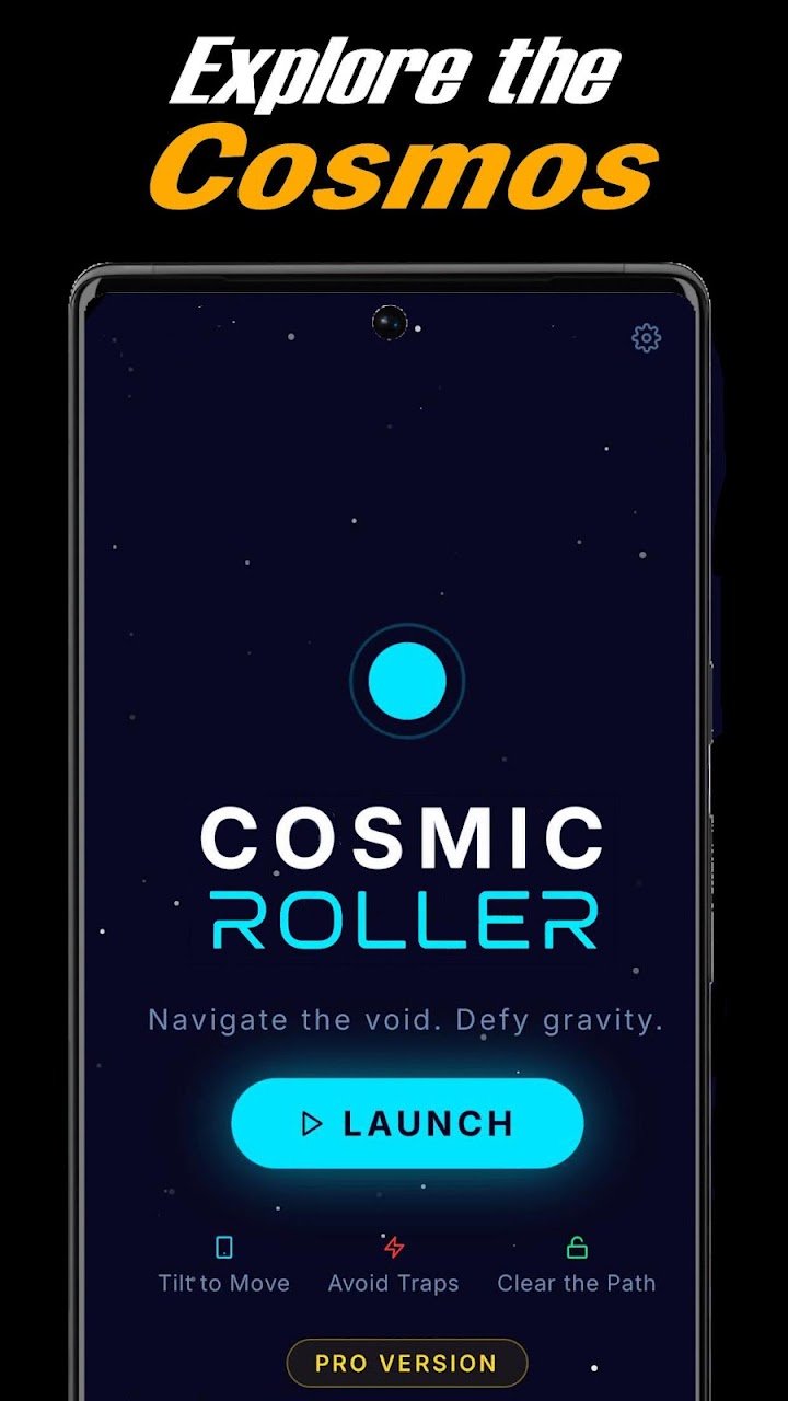 Cosmic roller screenshot