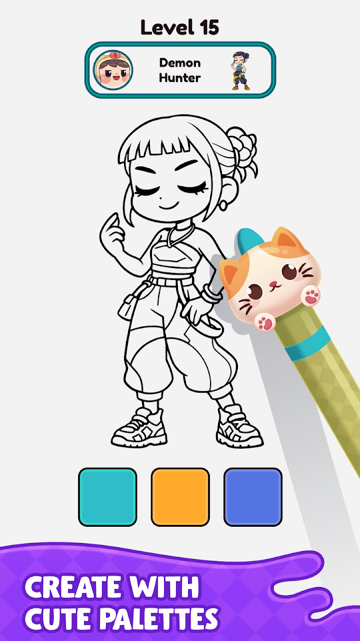 Idol Coloring ASMR Master screenshot
