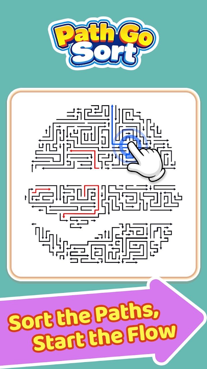 Path Go Sort screenshot
