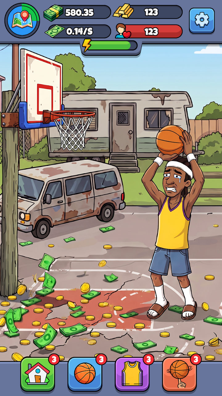 Hoop Life:Idle Game screenshot