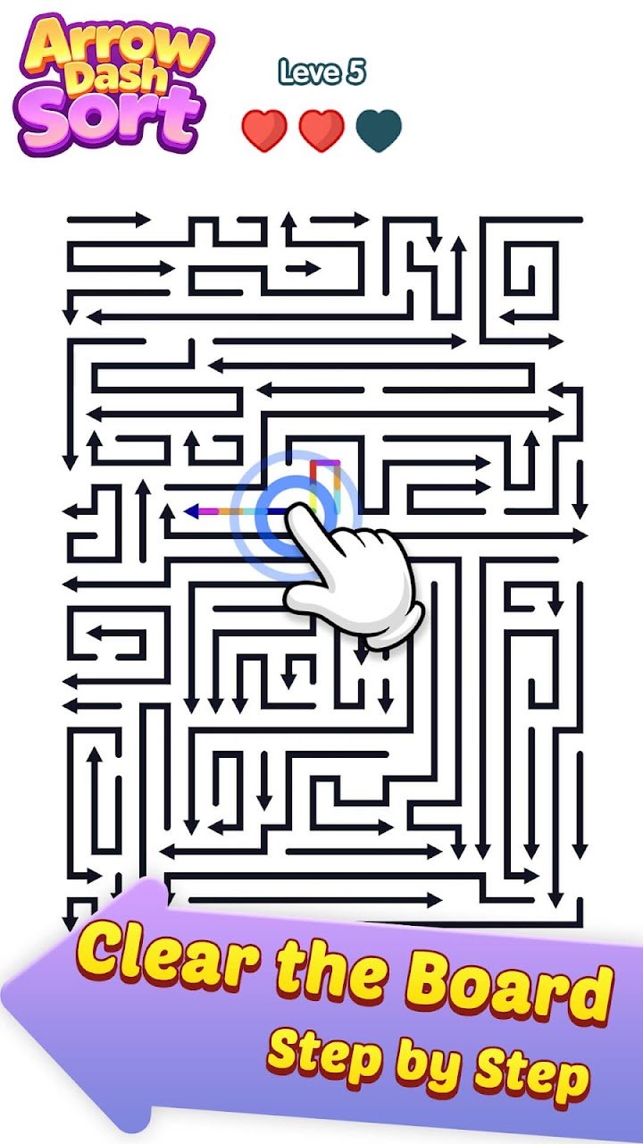Arrow Dash Sort screenshot