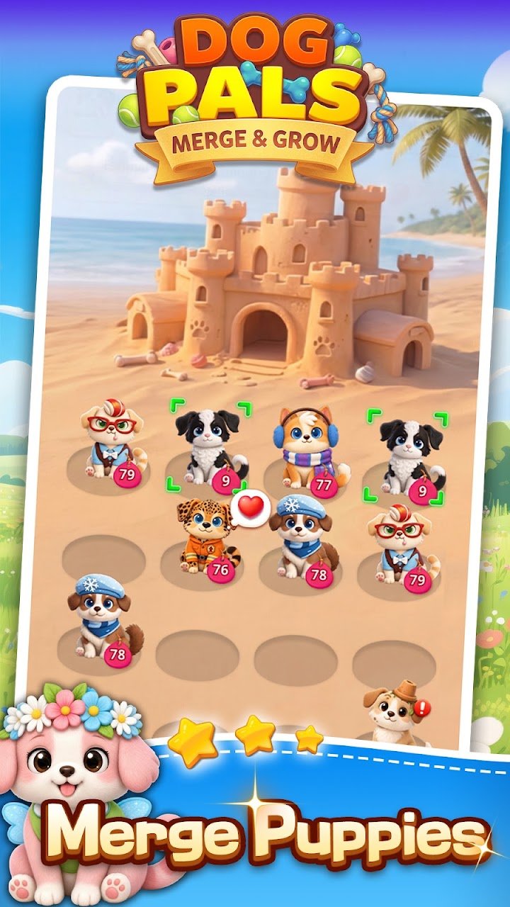 Dog Pals: Merge & Grow screenshot